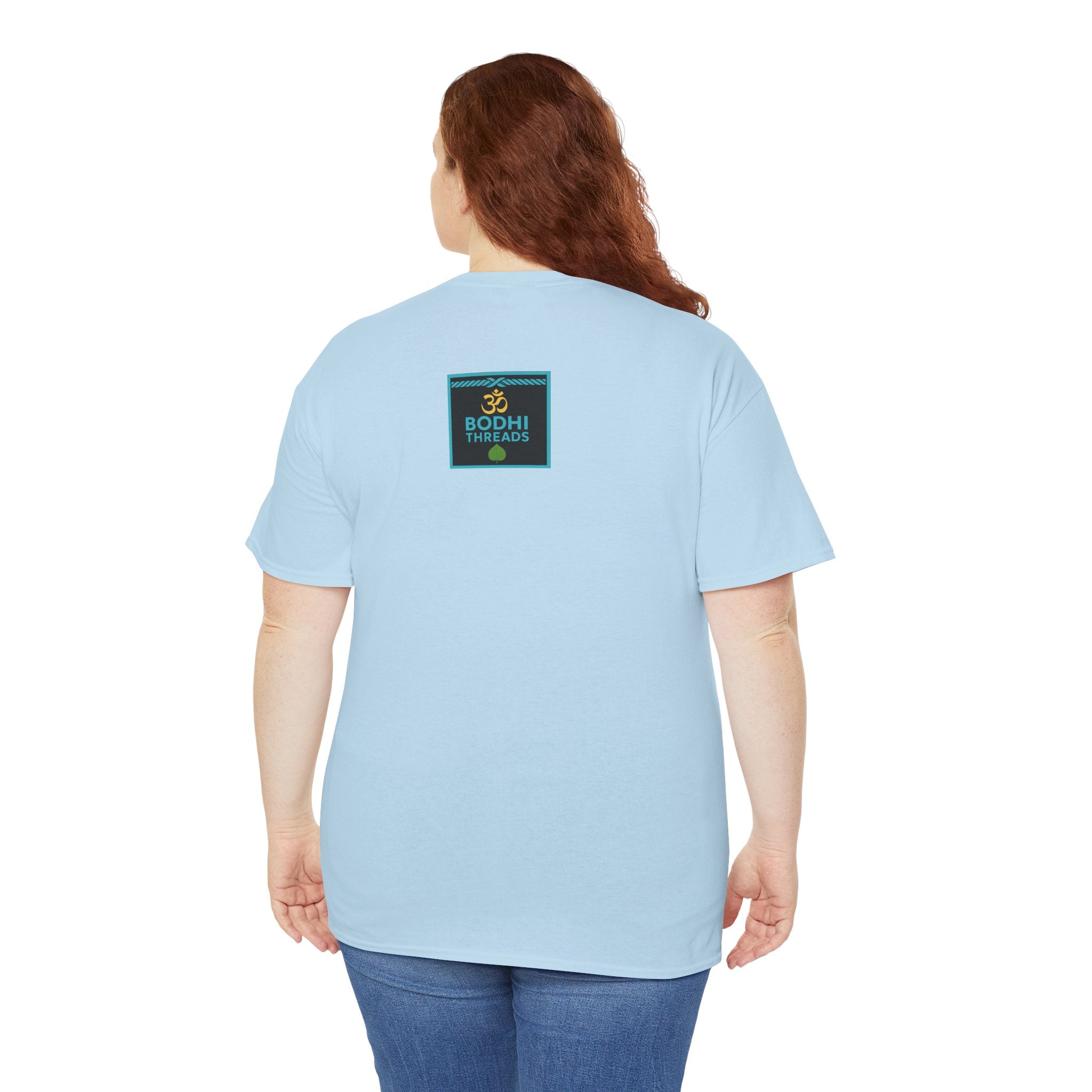 Unisex 100% Cotton OM Symbol Geometric Nature Tee