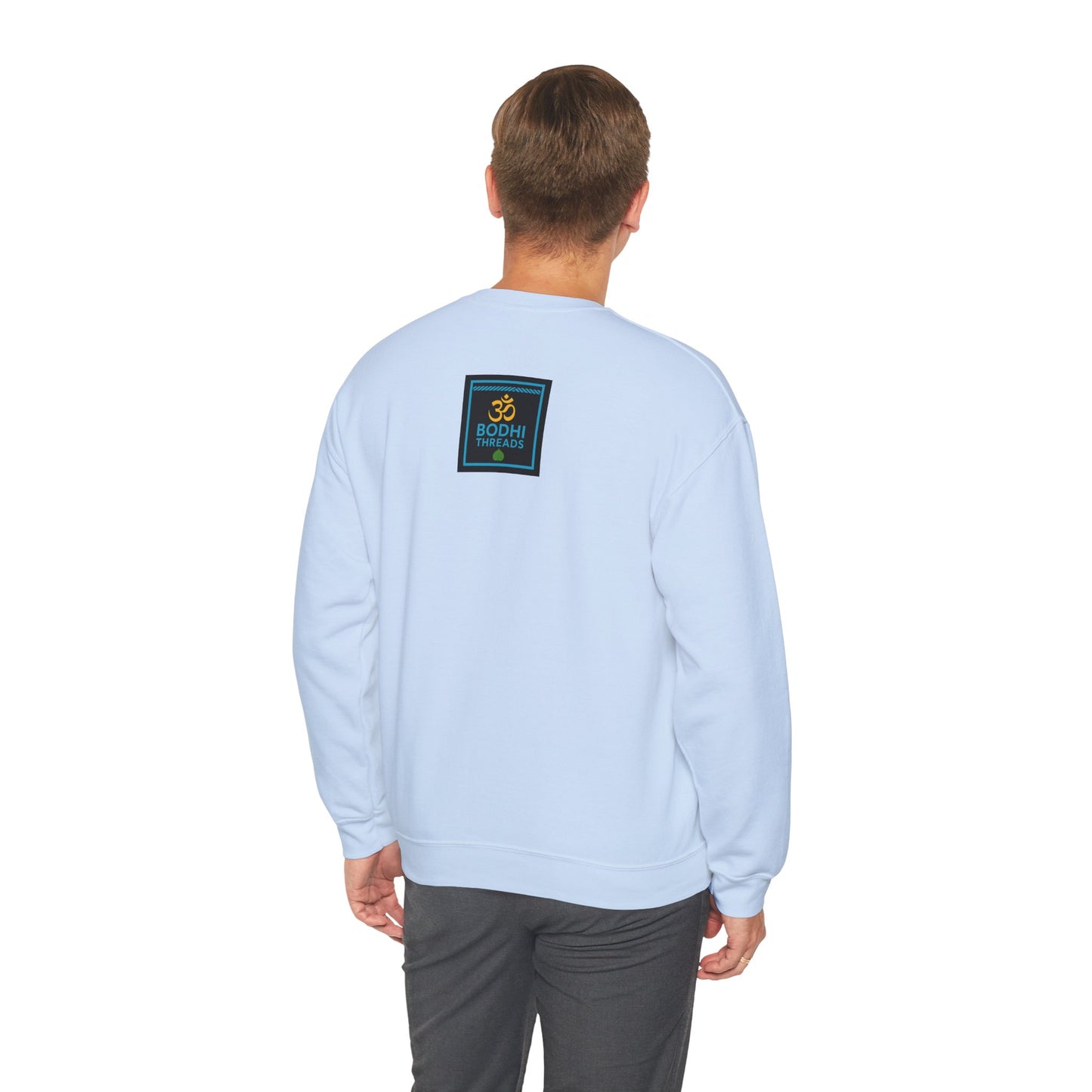 Cotton – Polyester Glowing Compassion Sweatshirt – Wear Kindness with Purpose.
