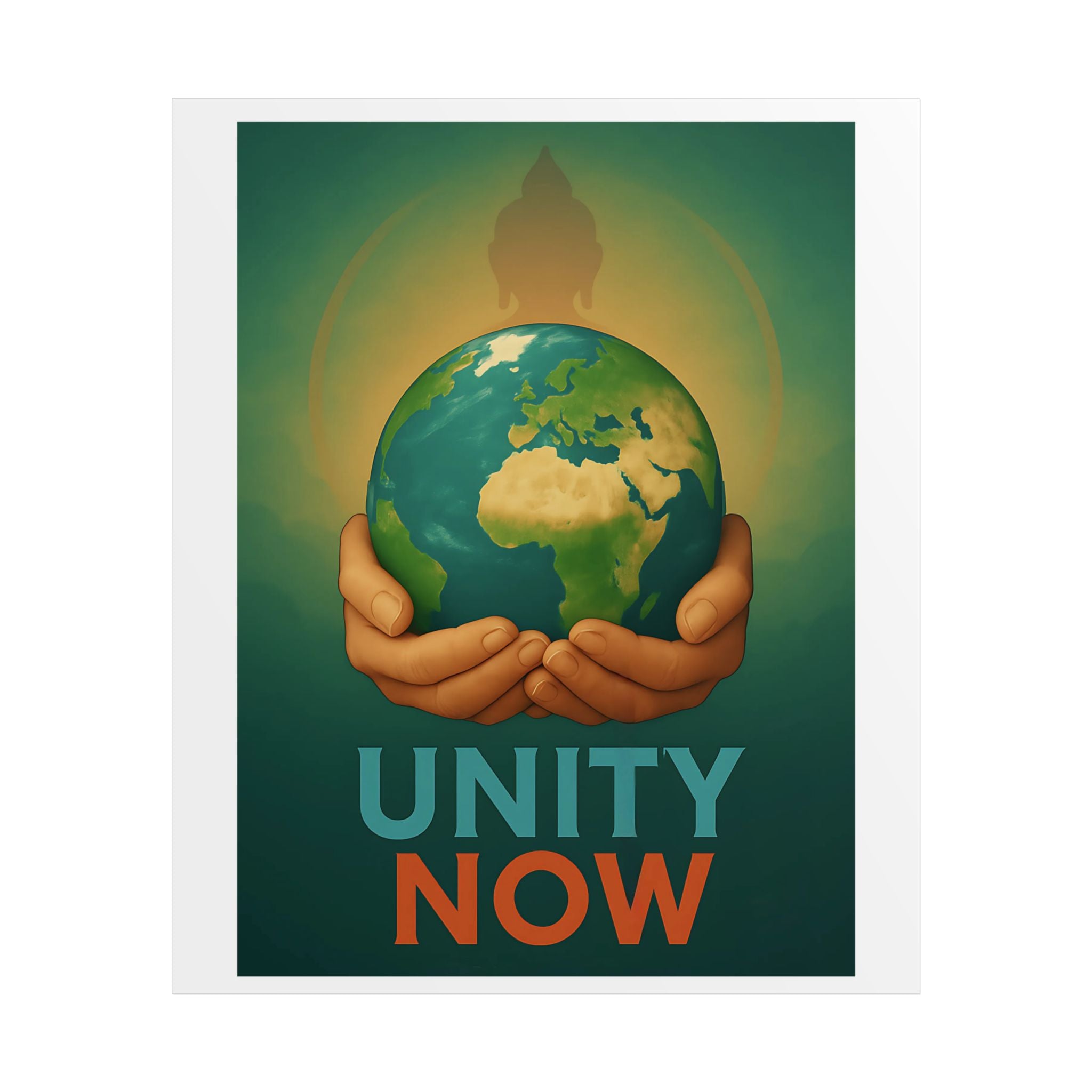 We Are One Unity NOW Poster – Premium Matte 20x24 inches