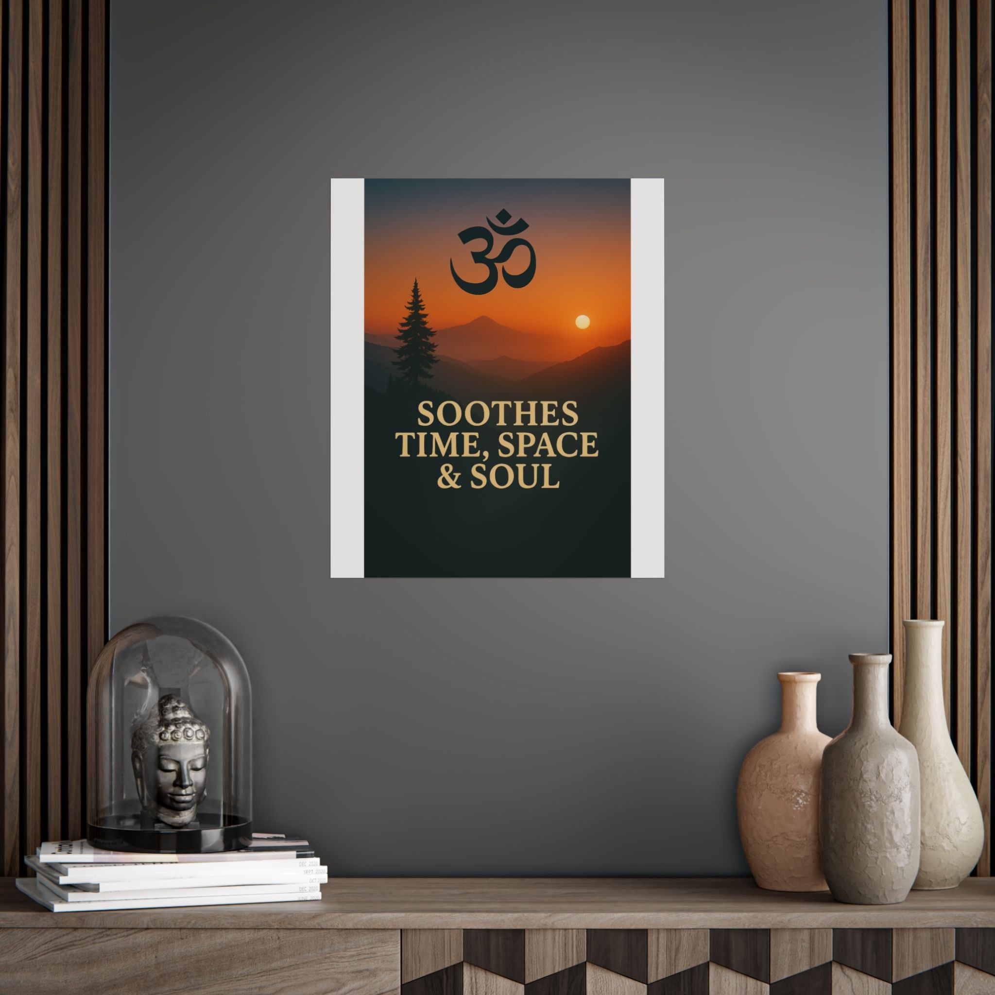 Nature Echoes OM Poster – Matte 20x24 inches