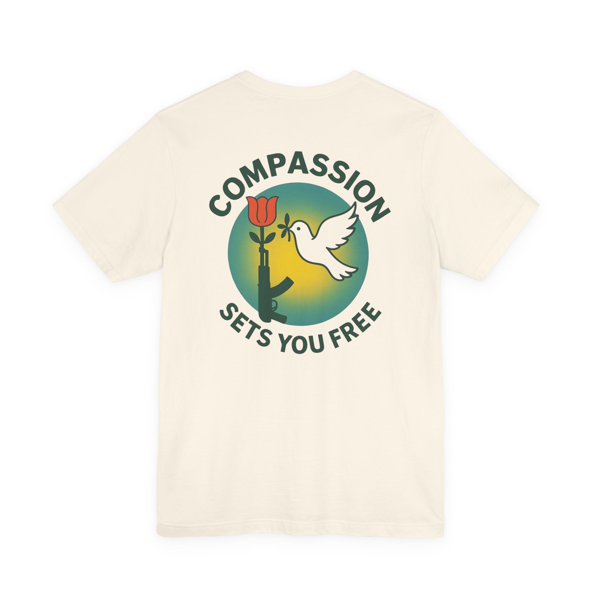 Compassion Tee — Relaxed Fit, Light Weight