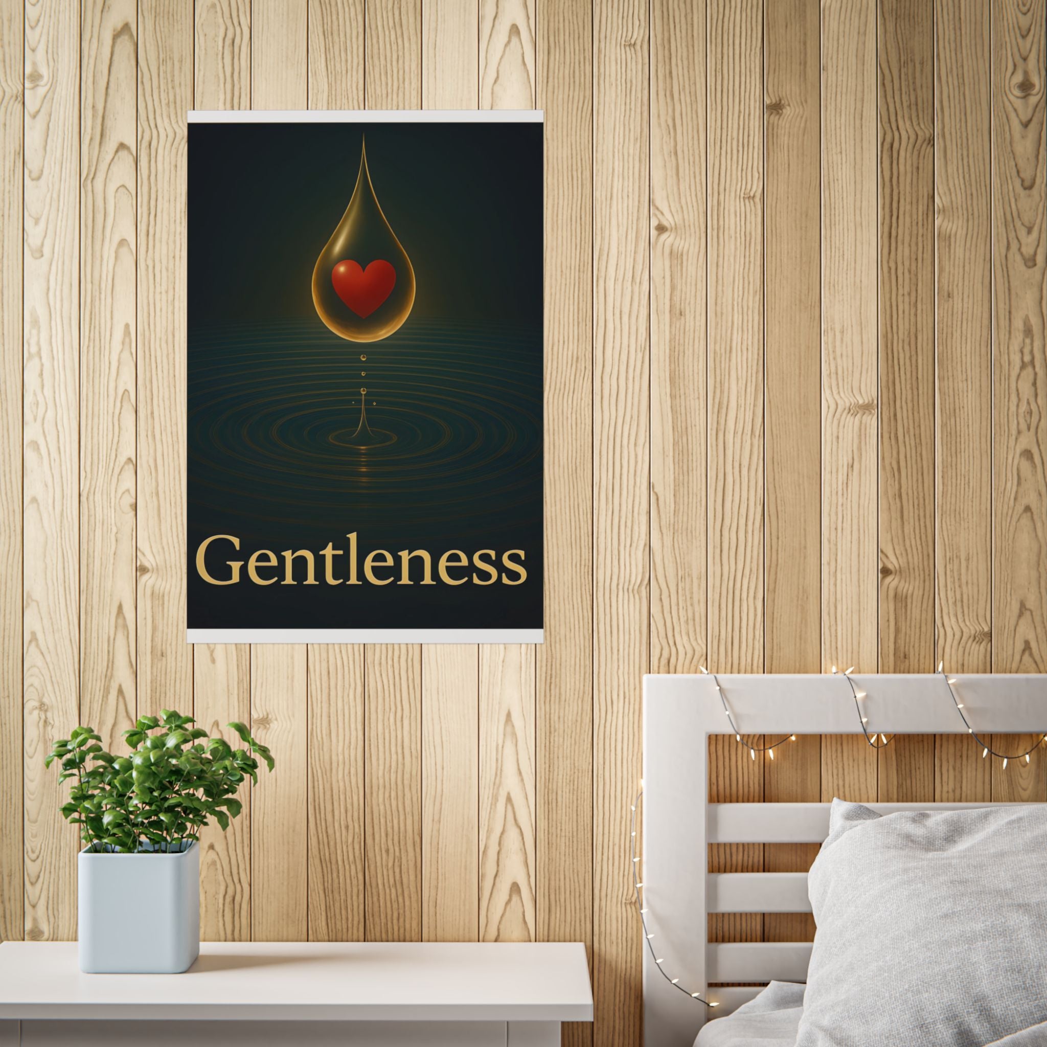 Heartfelt Gentleness Poster - Matte 16x20, 20x30 inch