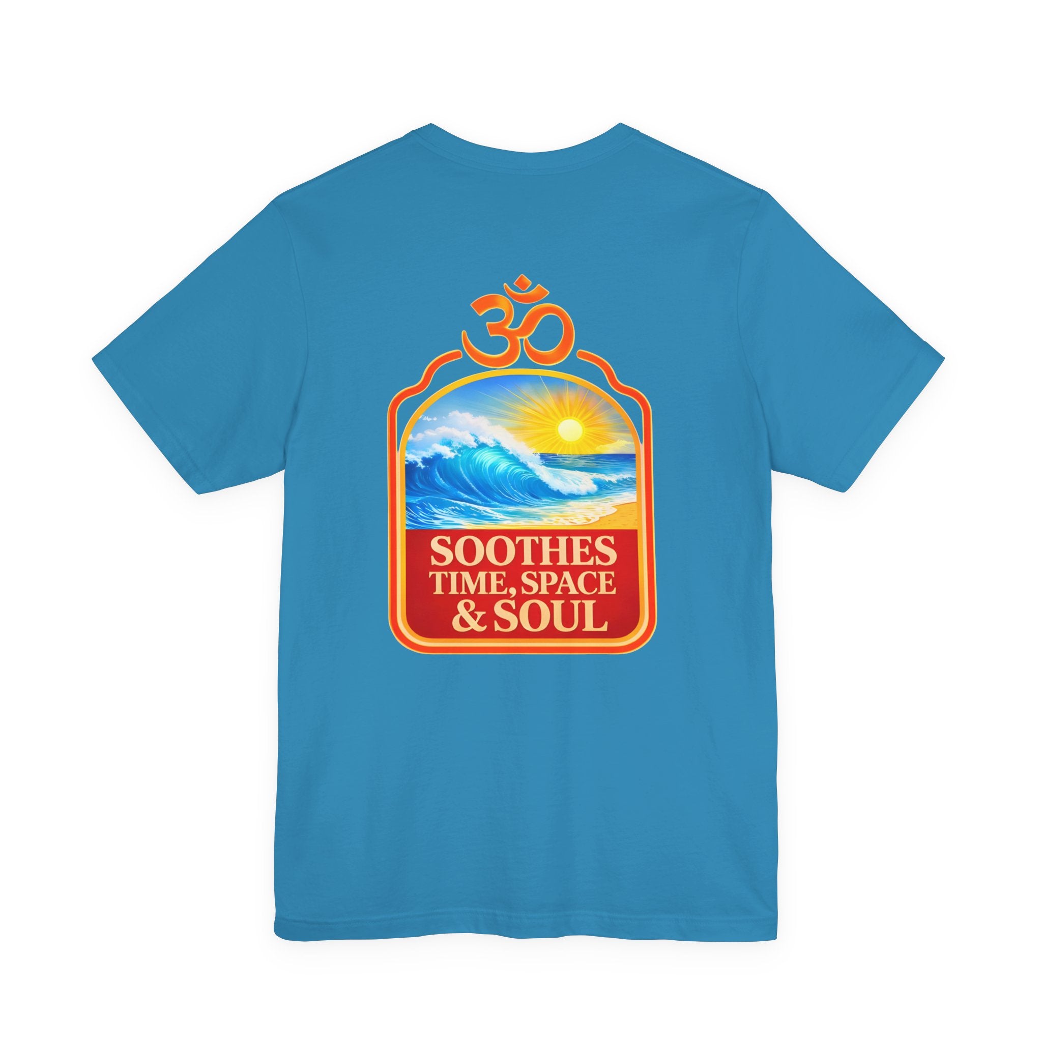 Soothes Time, Space & Soul: Surf Ethical Cotton, Unisex T-Shirt