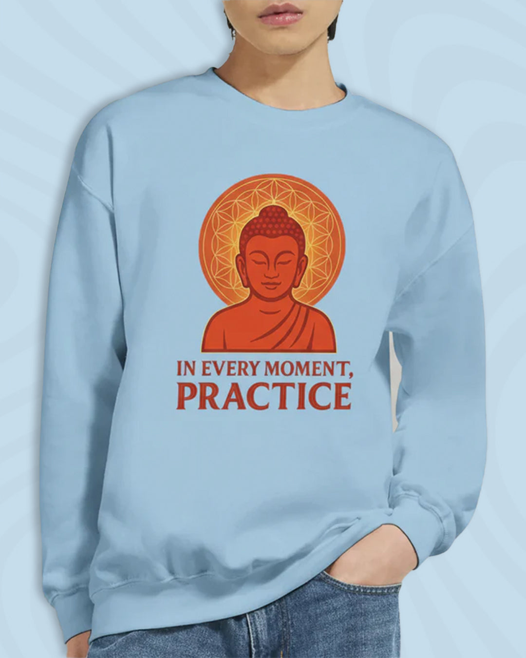 Cotton Polyester Blend In Every Moment Sweatshirt - Ethically Made