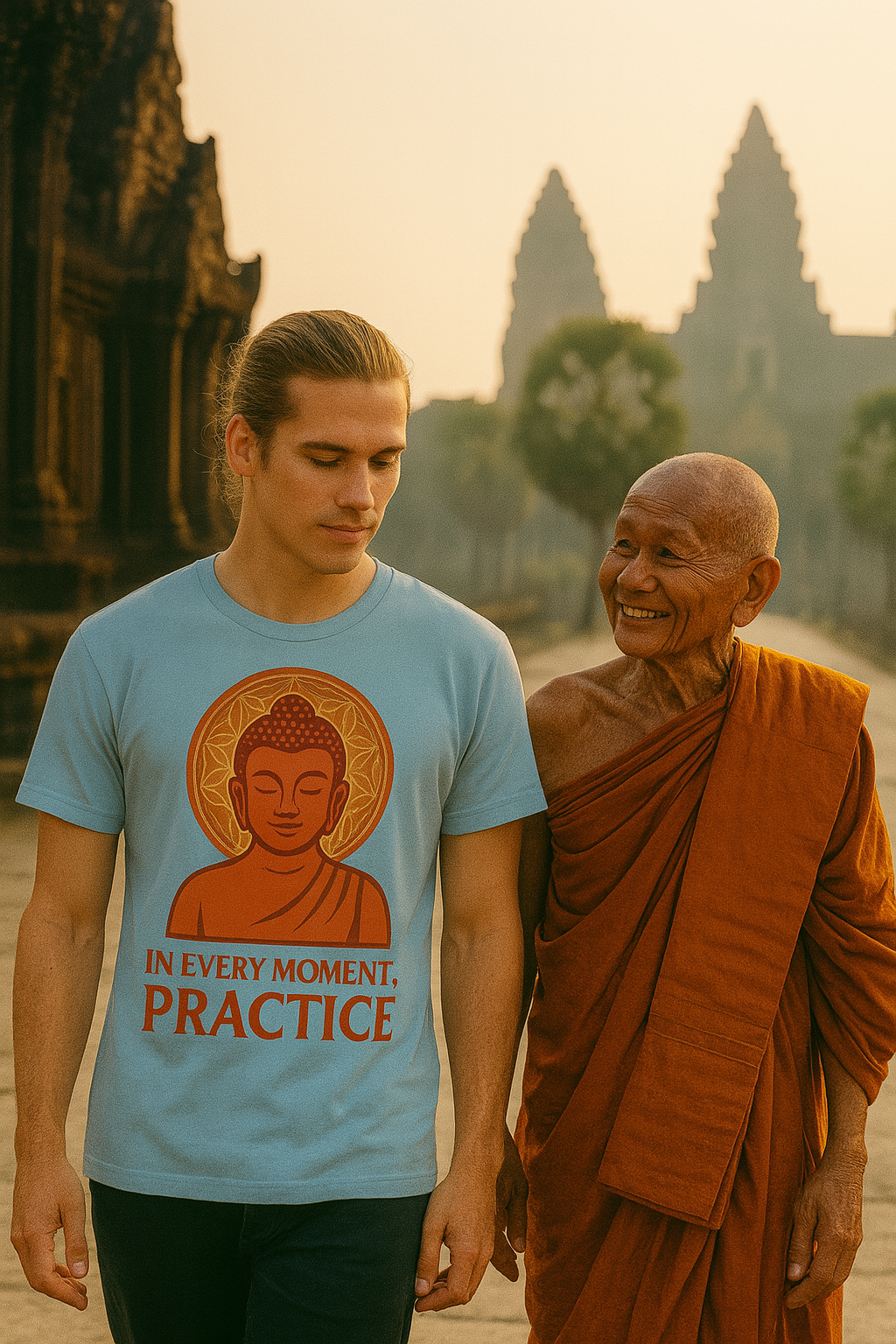 Unisex 100% Cotton In Every Moment Tee – Ethically Made, Spiritually Inspired