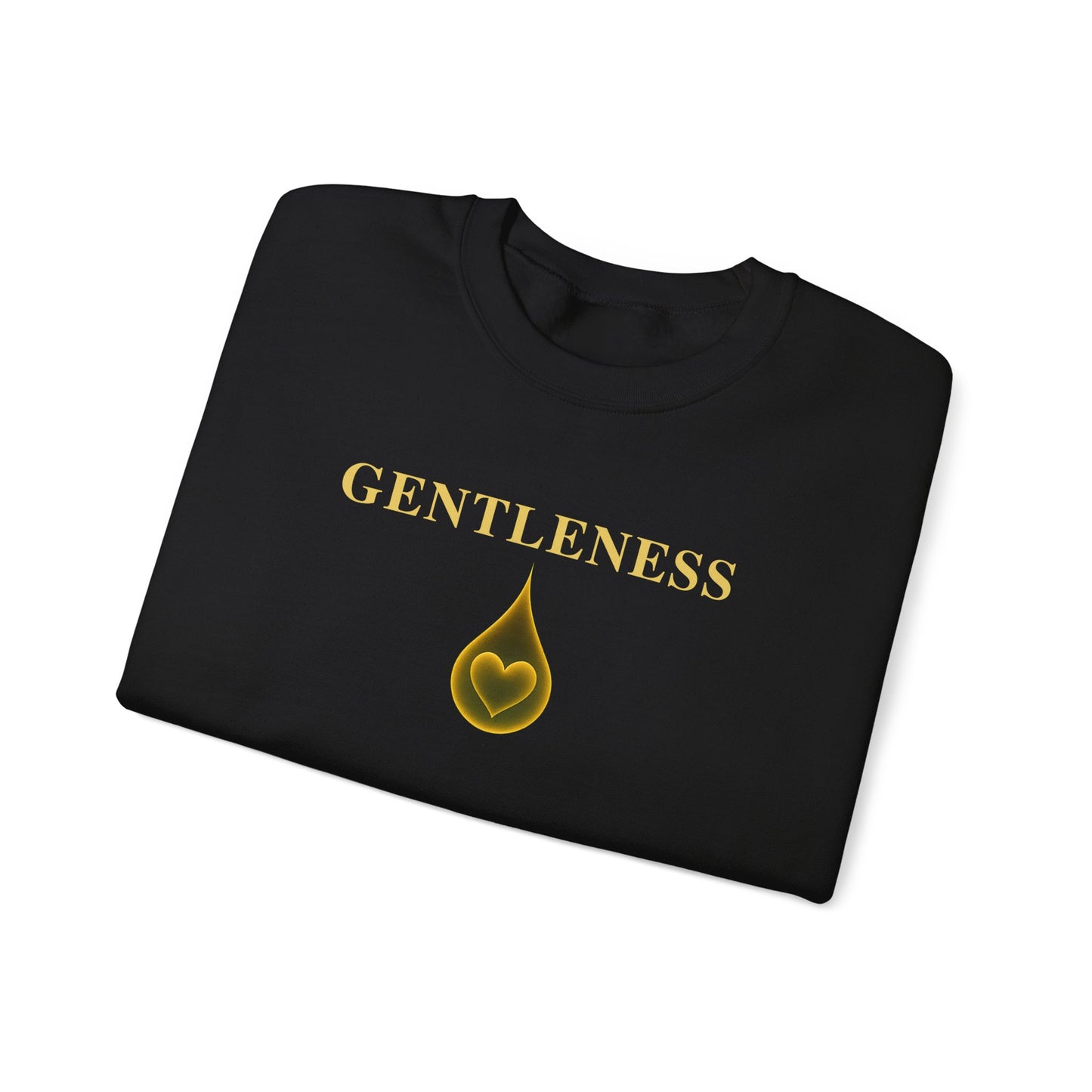 Cotton – Polyester Blend Gentleness Sweatshirt – A Heartfelt Design showing you Care.