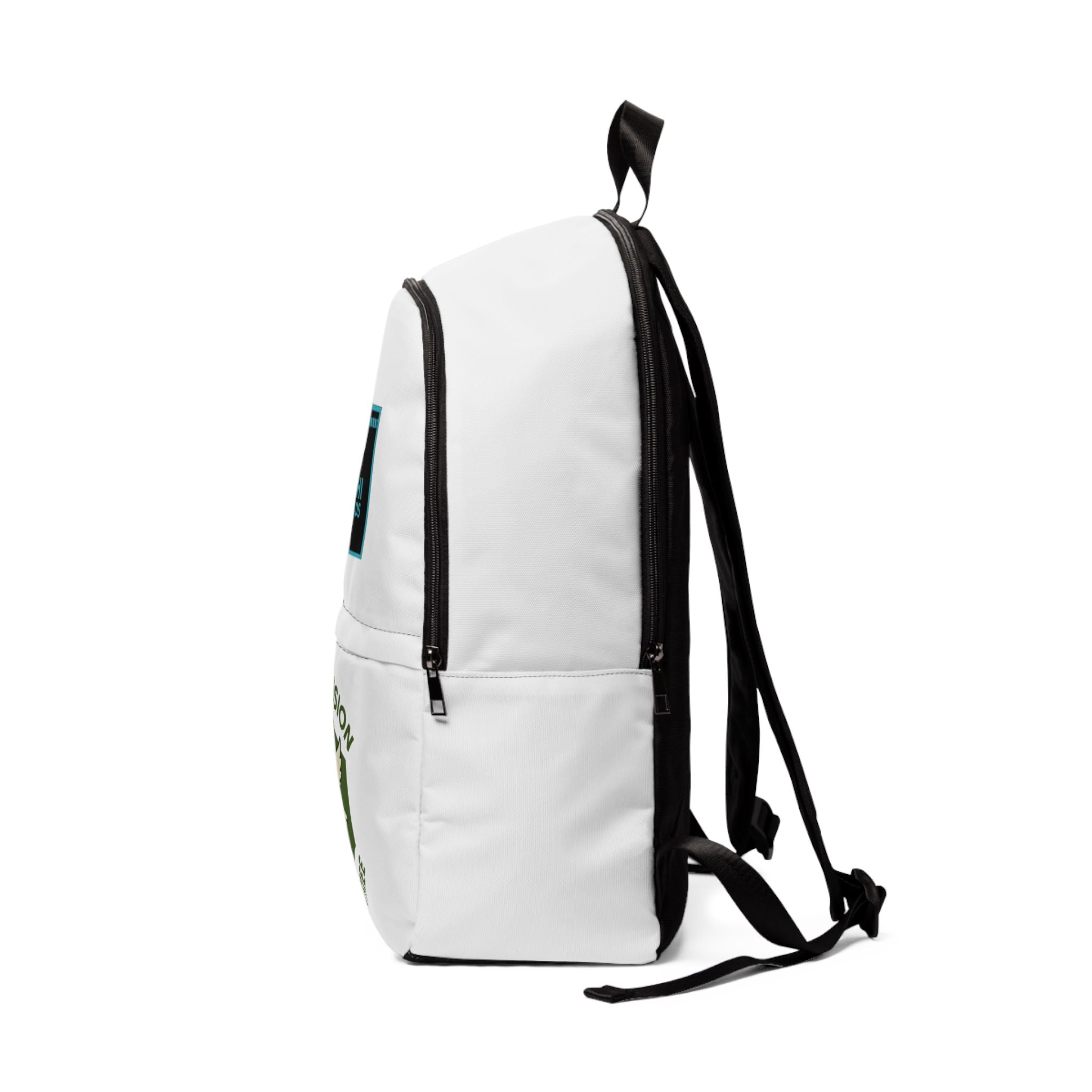 Compassion Badge Unisex Fabric Backpack - Wear Kindness with Purpose