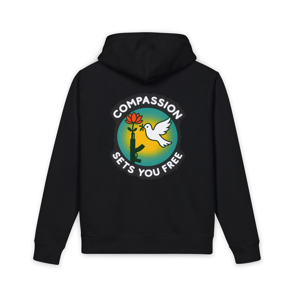 Compassion Hoodie — Organic Euro EarthSoft Fleece