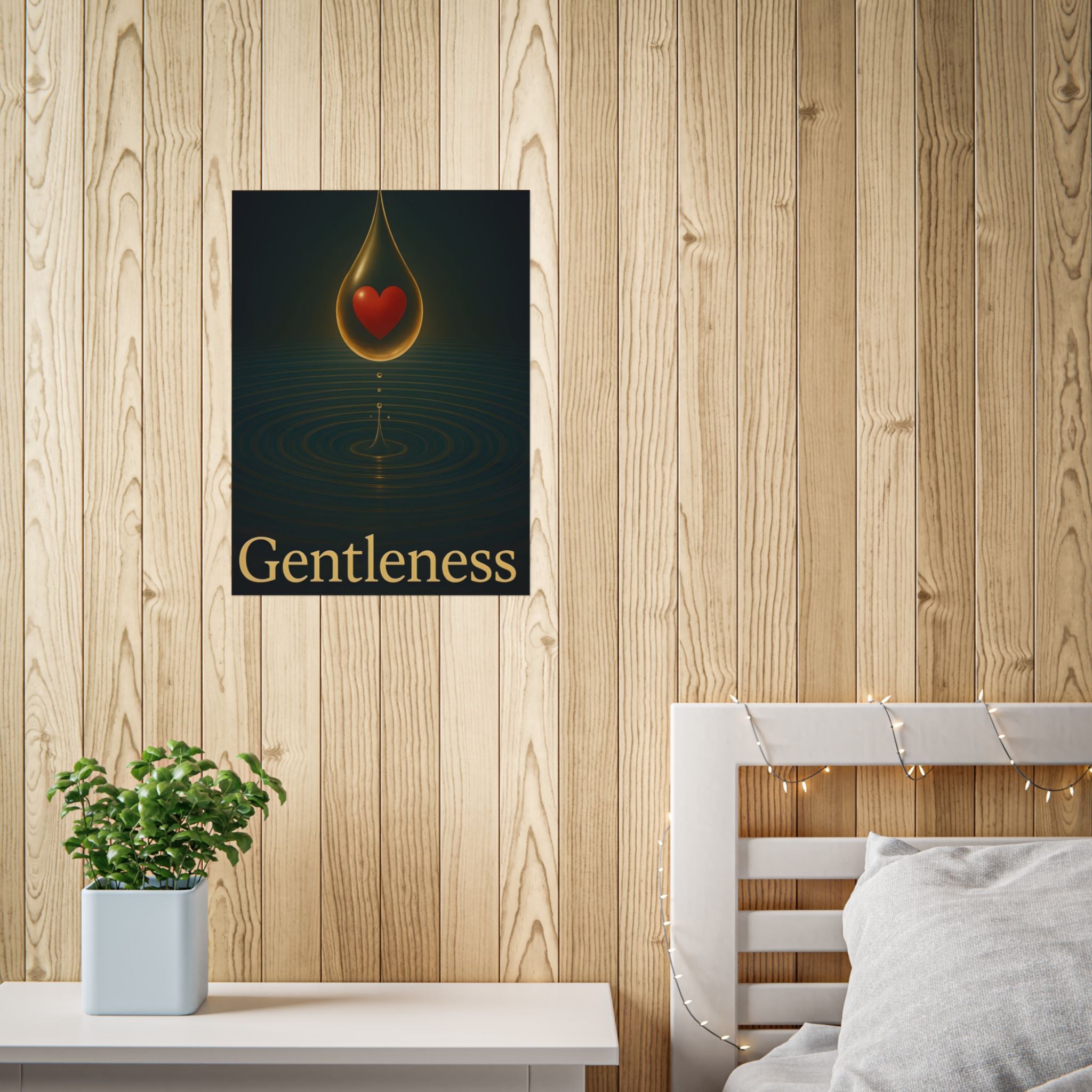 Heartfelt Gentleness Poster - Matte 16x20, 20x30 inch