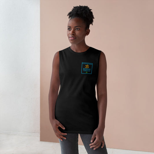 Unisex 100% Cotton Compassion Badge Tank Top – Wear Kindness with Purpose