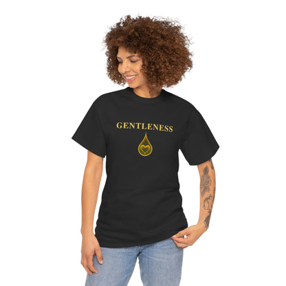 Unisex 100% Cotton Gentleness Tee – A Heartfelt Design showing you Care.