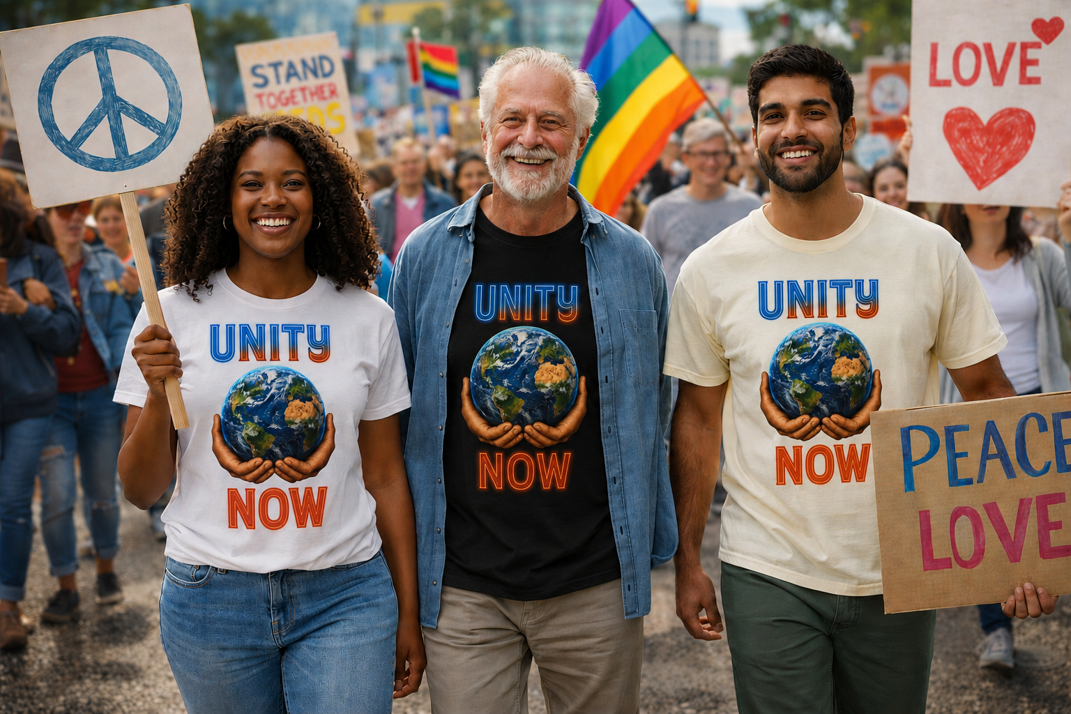 Unity Now Tee — Medium Weight
