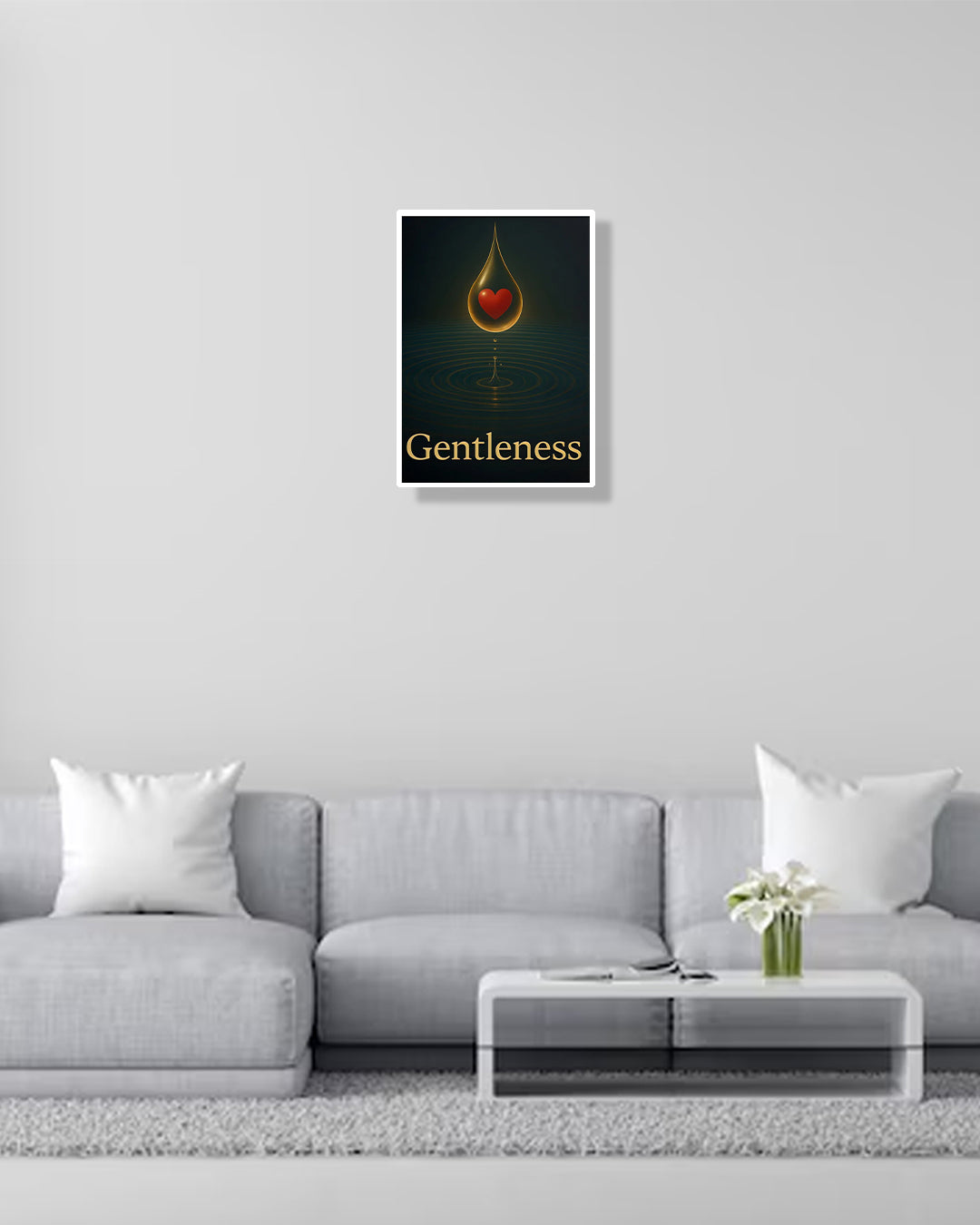 Heartfelt Gentleness Poster - Matte 16x20, 20x30 inch
